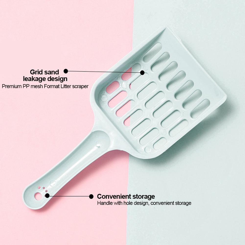 SF Cat Litter Shovel Cat Litter Scoop Waste Tray Pet Cleaning Tool Plastic Cat Toilet Sand Cleaner Spoon #449225. 