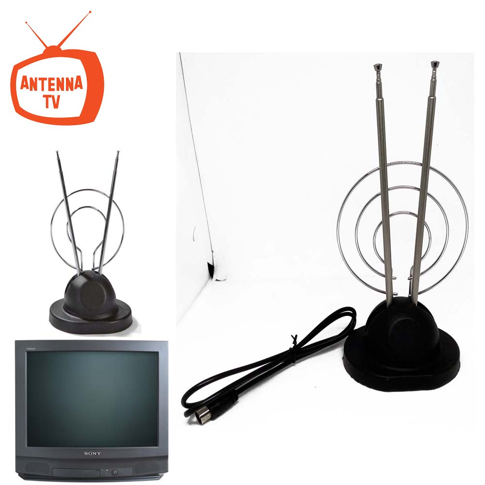 TV Antenna Portable Indoor VHF & UHF Antenna. 