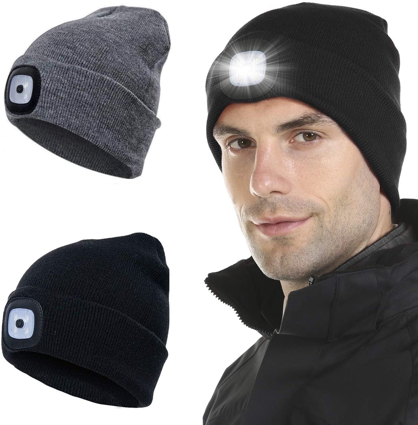 Outdoor sports knitted hat light ladies 