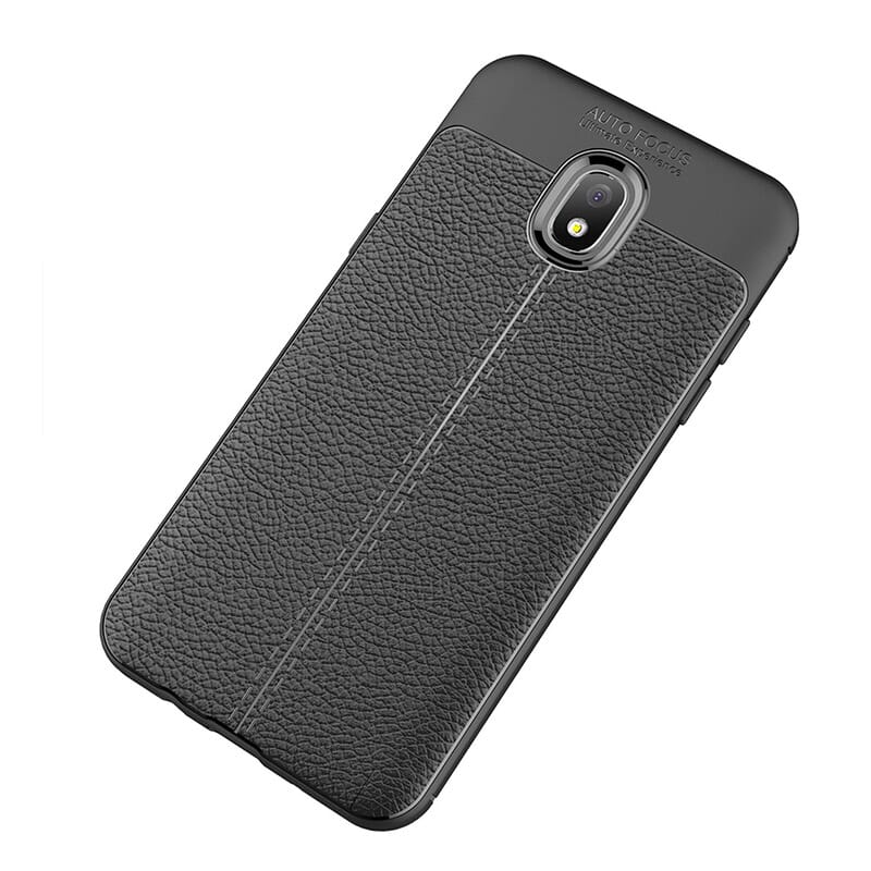 Auto Focus Back Cover For Samsung S5 - Black
