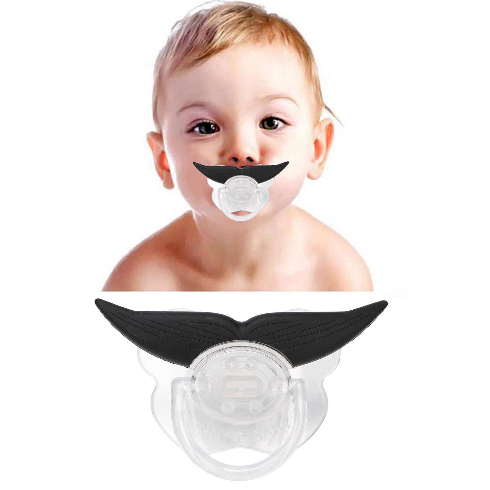 Mustache Pacifier, Baby Beard Pacifier Practical Portable Stable Safe Interesting for Living Room. 