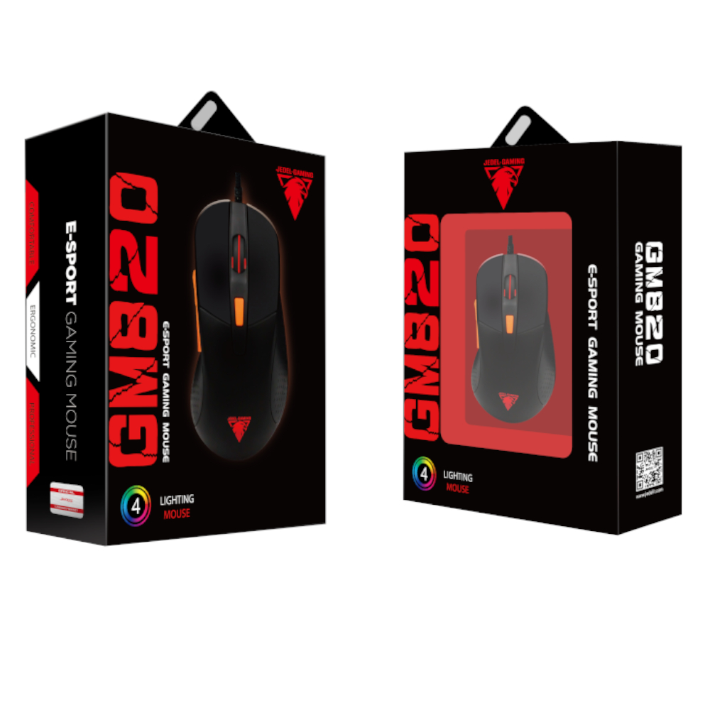 Jedel  RBG Gaming Mouse GM820 3200DPI