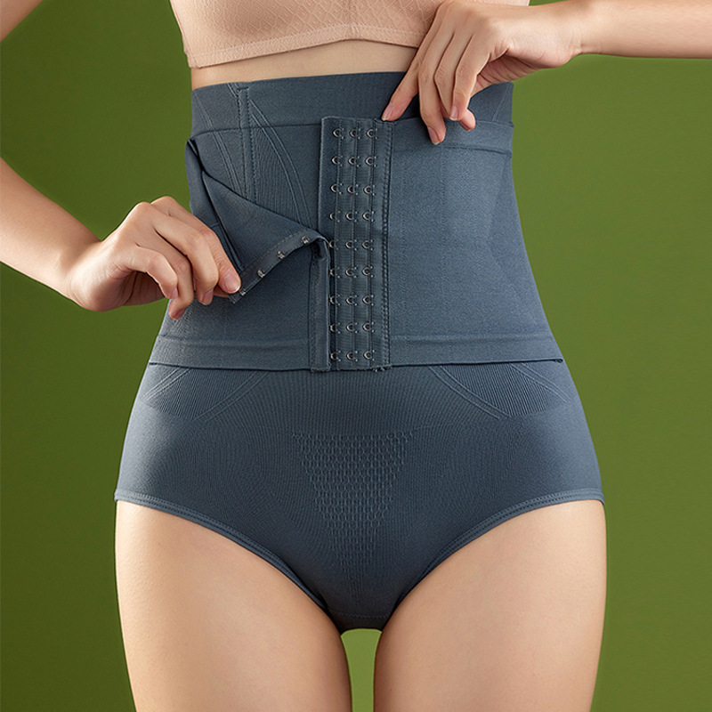 SMY Solid Color Large Belly Shaping Underwear - Slimming Belt for Women's Waistline. 