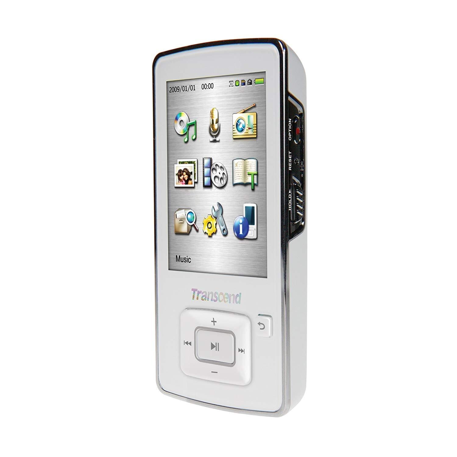 8Gb Mp860 Mp4 Transcend Mp3 Pl - White