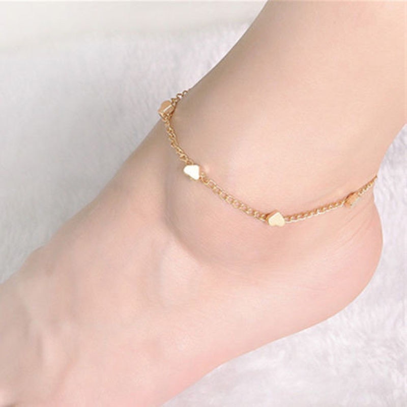 feet gold bracelet