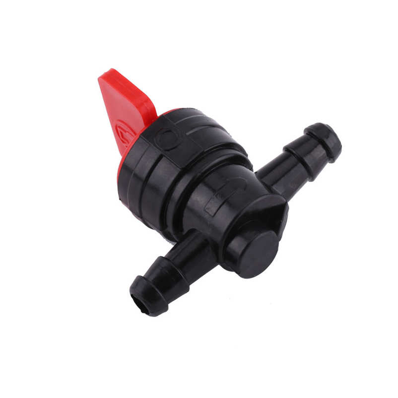 1Pc Universal Car Plastic 6mm Inline On/Off Fuel Tap Valve Petcock Pipe Hose DY. 