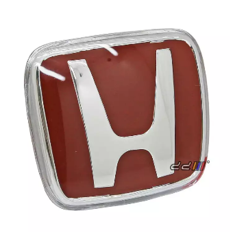 Honda logo emblem Rear Red Badge Emblem For Honda Civic EG6 EG9 EK9 Integra DC2 92-00. 