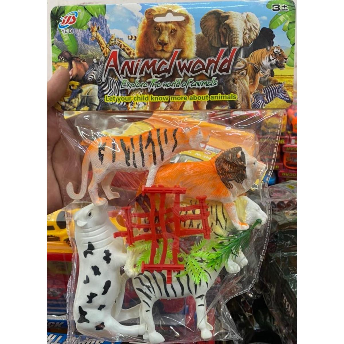 Animal World Toy Set Mini For Kids