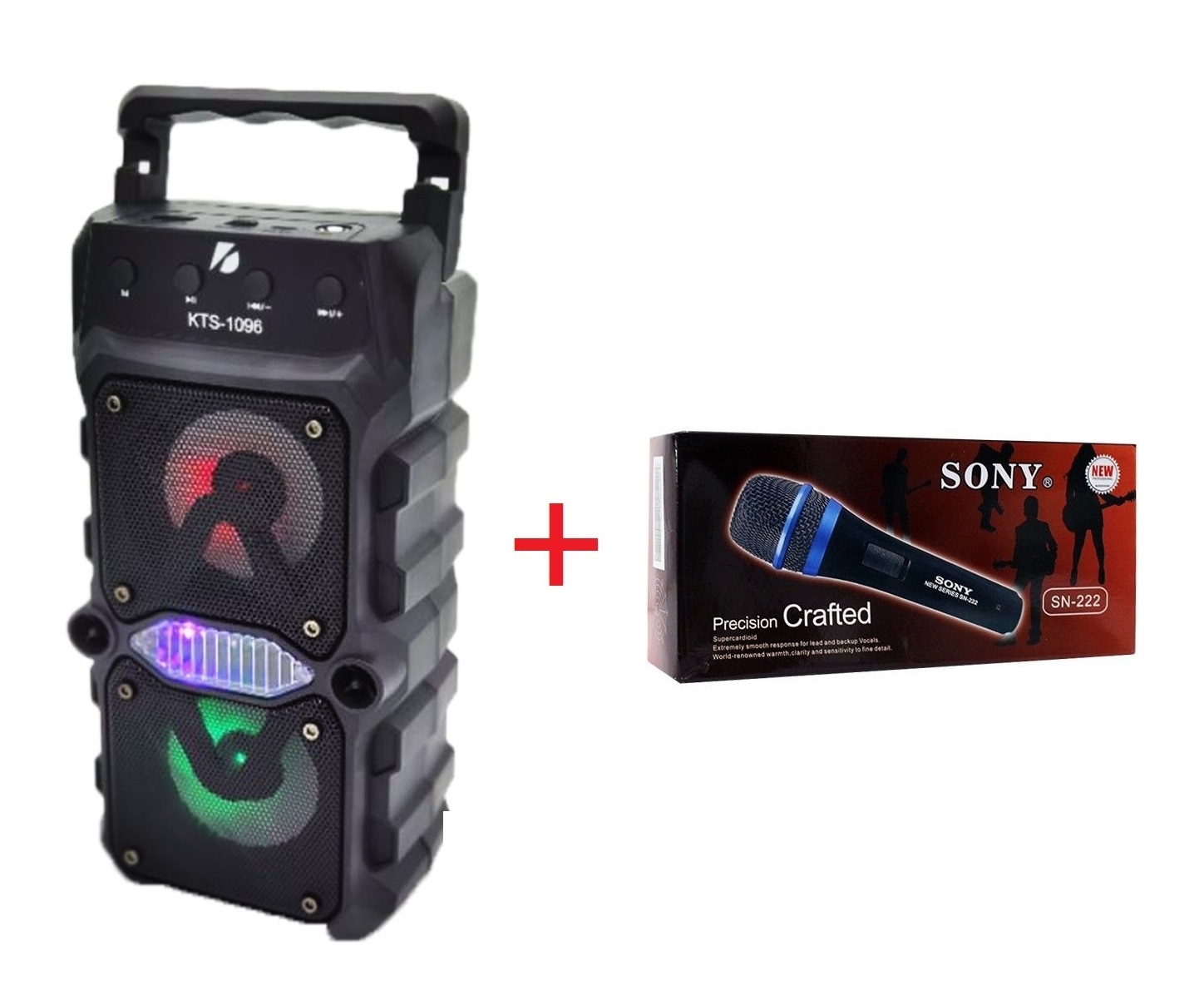 Bluetooth Rechargeable Speaker with Microphone Daraz.lk