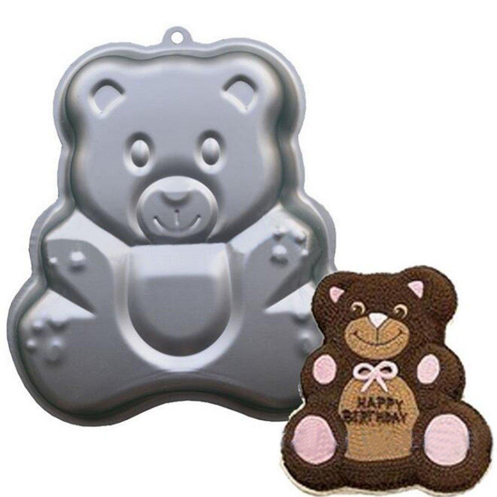 Plane Aluminum Alloy 3D Cake Mold Baking Mould Tin Cake Pan - Bear