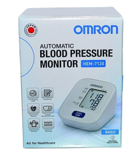 Omron HEM-7121J Blood Pressure Monitor. 