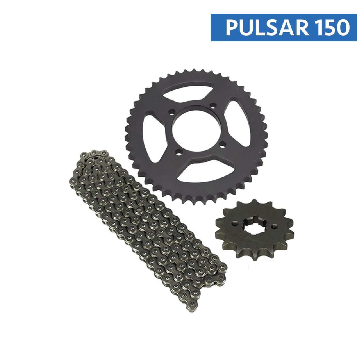 Pulsar 150 chain sprocket life hot sale