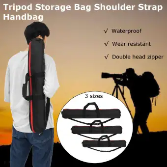 Padded Monopod Tripod Hard Storage Bag Shoulder Strap Handbag Case for Manfrotto