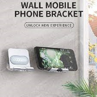 Universal Wall Mount Phone Holder Stand for Mobile Phone Tablet Wall Charging Holder. 