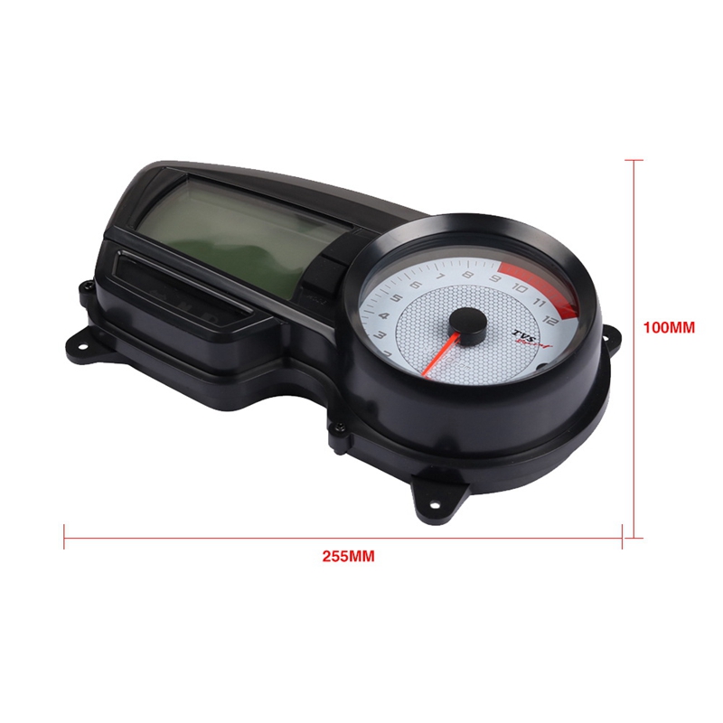 Motorcycle Tachometer Digital Odometer 