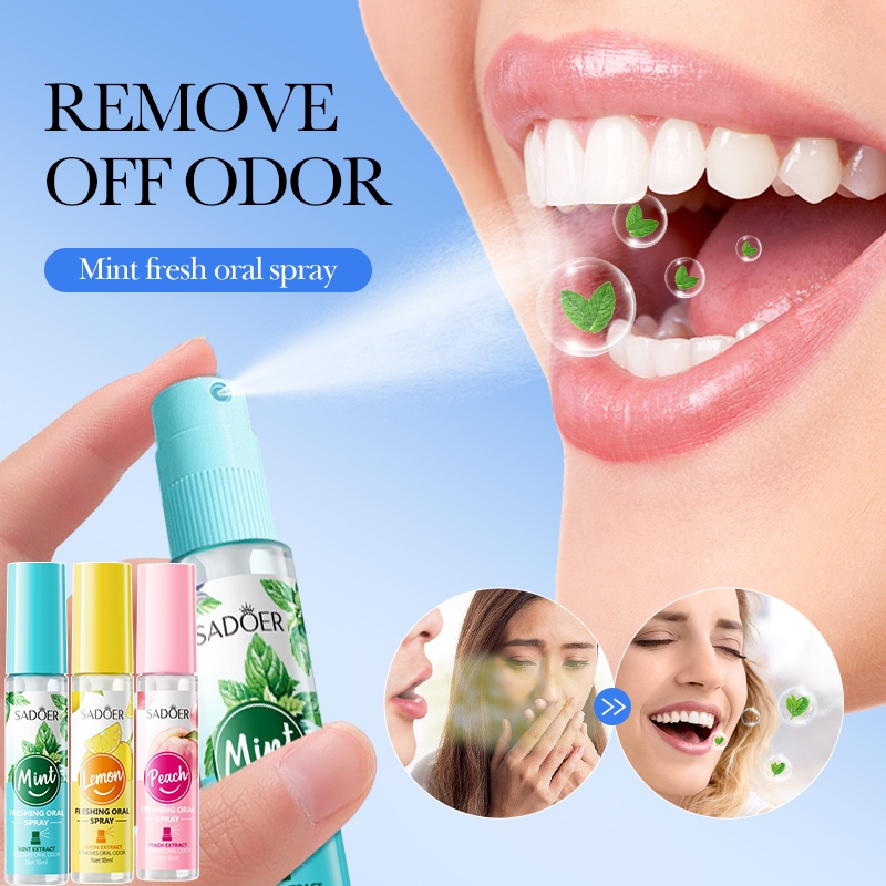 Refreshing Mouth Spray Anti Bad Breath Mouth Freshener. 