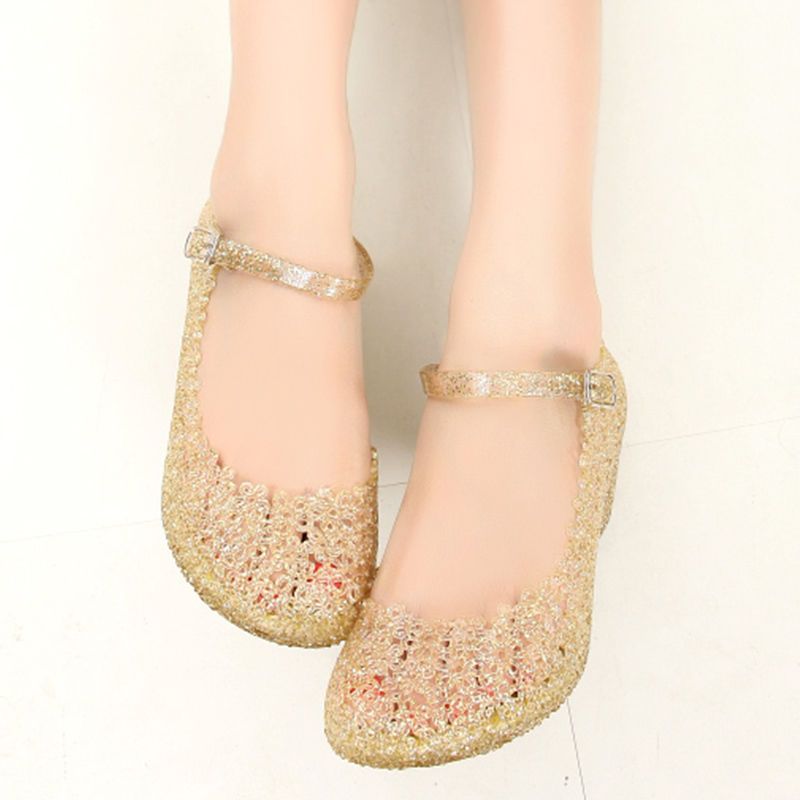 【ZOSR】Crystal Sandals Women's Summer Fashion Outdoor Hollow-out Wedge Non Slip Hole Shoes 2023 New Arrival Shoes Beach Shoes. 