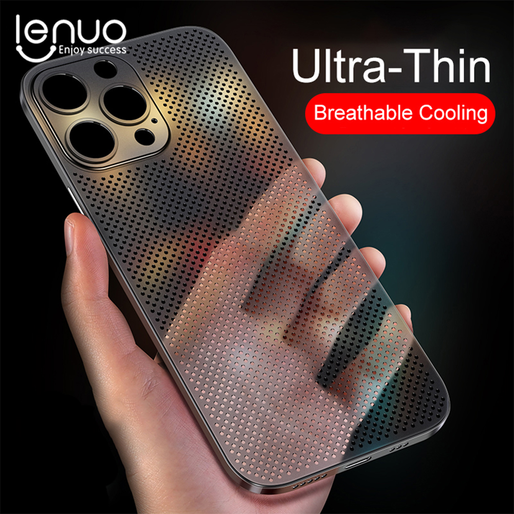 Lenuo Heat Dissipation Breathable Cooling Case For iPhone 11 Pro