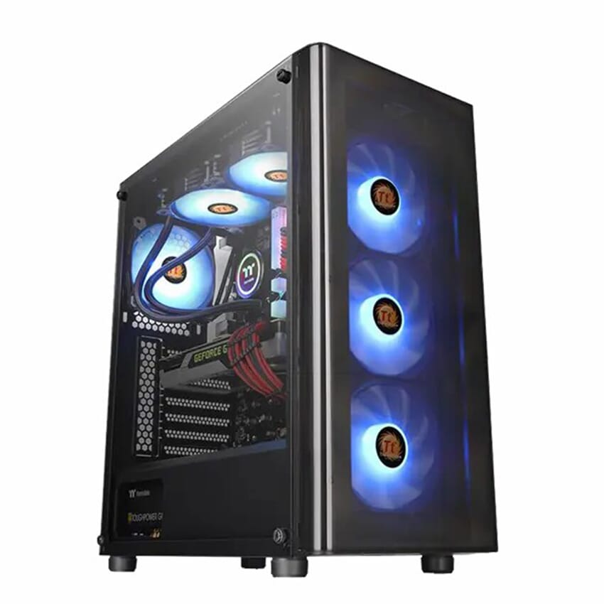 Thermaltake   V200 TG Computer Casing Without Fan