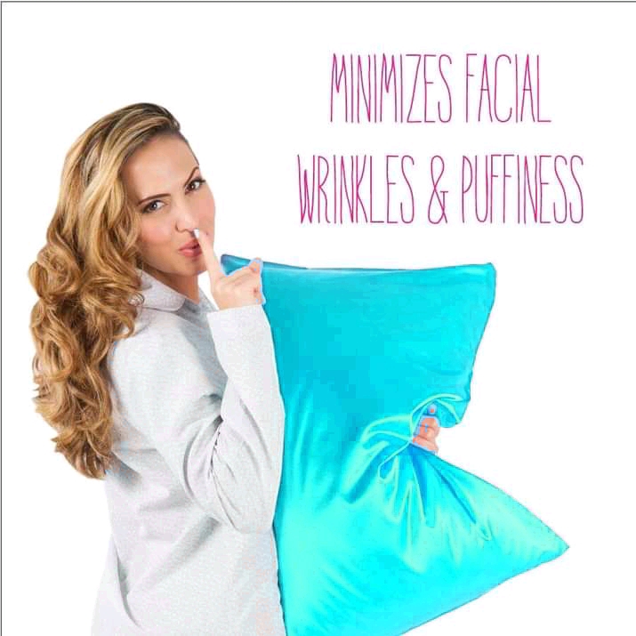 Satin Pillow Cases (18"×27"). 