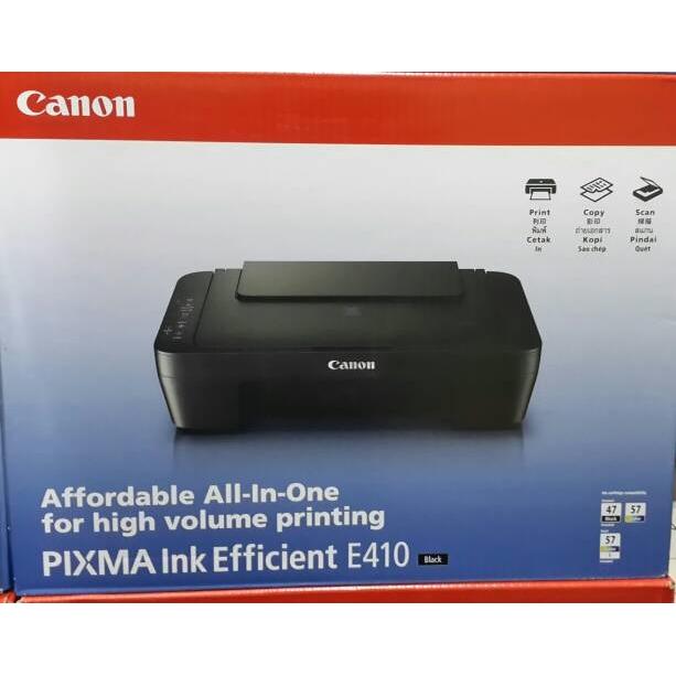 pixma e410 printer