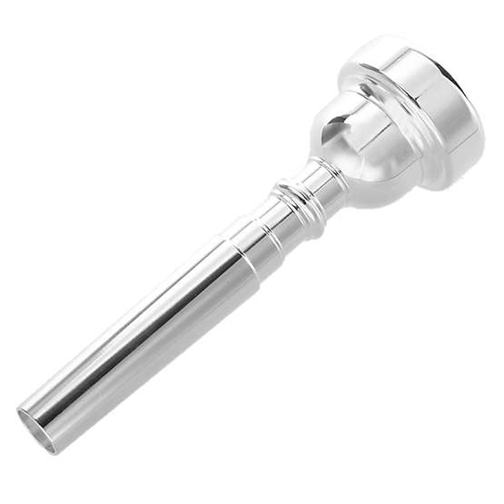 Rumpet Mouthpiece- 7C 5C 3C Copper Alloy Plated Trumpet Mouthpiece Musical Instruments Accessories-Silver 7C. 