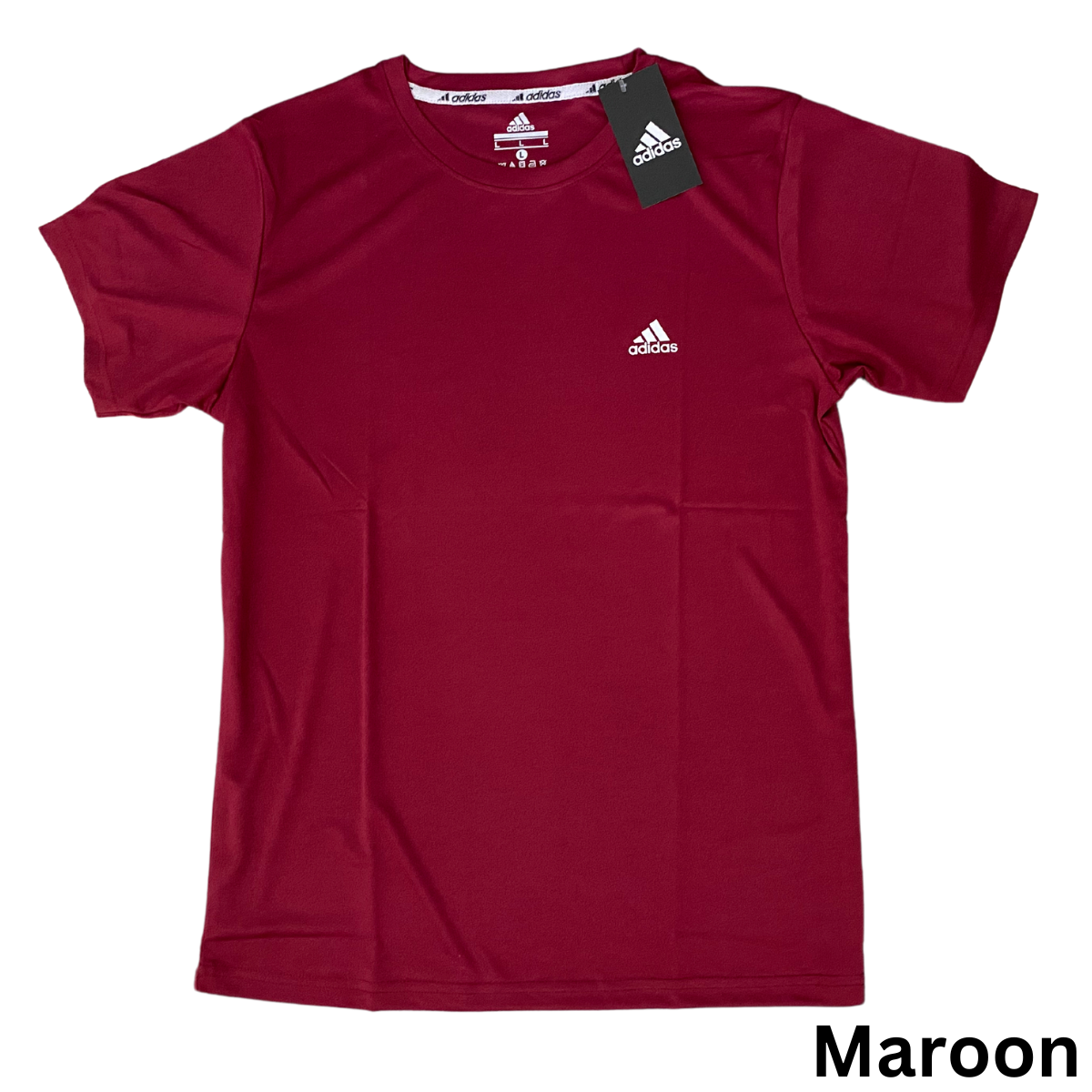 Adidas Men's T-Shirt Dri-Fit Short Sleeve Tops Sports Gym. 
