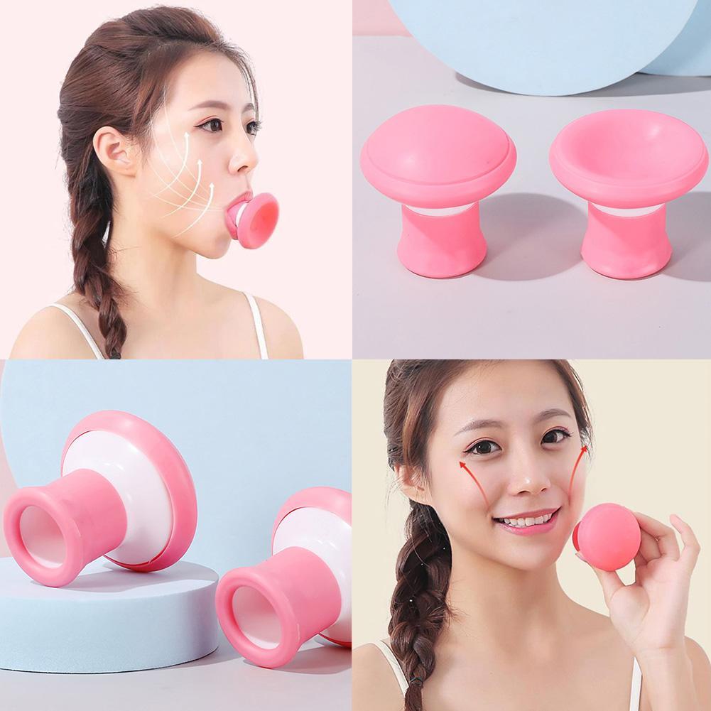 HOLD LIVE 3PCS 1PCS V Shape Face Exerciser Silicone Masseter Trainer Skin Lifting Jaw Trainer Ball Anti-Wrinkle Facial Muscle. 
