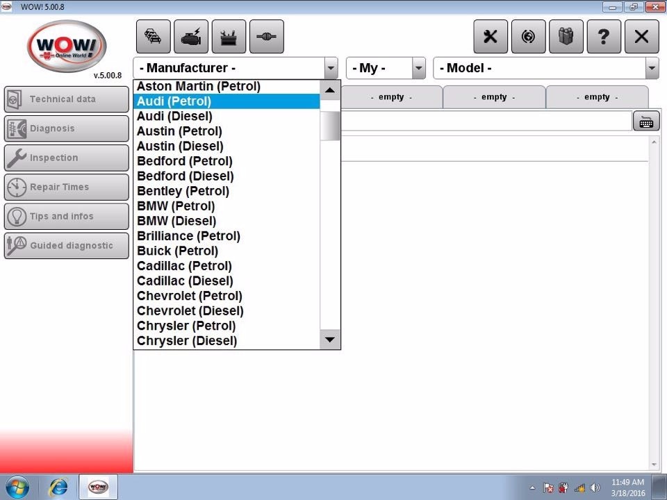 Newest Wurth WOW 5.00.8 R2 CD DVD Multilanguage With Free Keygen For Vd Tcs Pro 150e Multidiag Cars and Trucks - Send 16GB U Disk - English. 