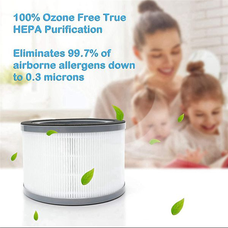 4Pcs HEPA Filter Air Purifier Filters for Levoit Vista 200 Air Purifier,3 in 1 Efficiency Activated Carbon HEPA Filter. 