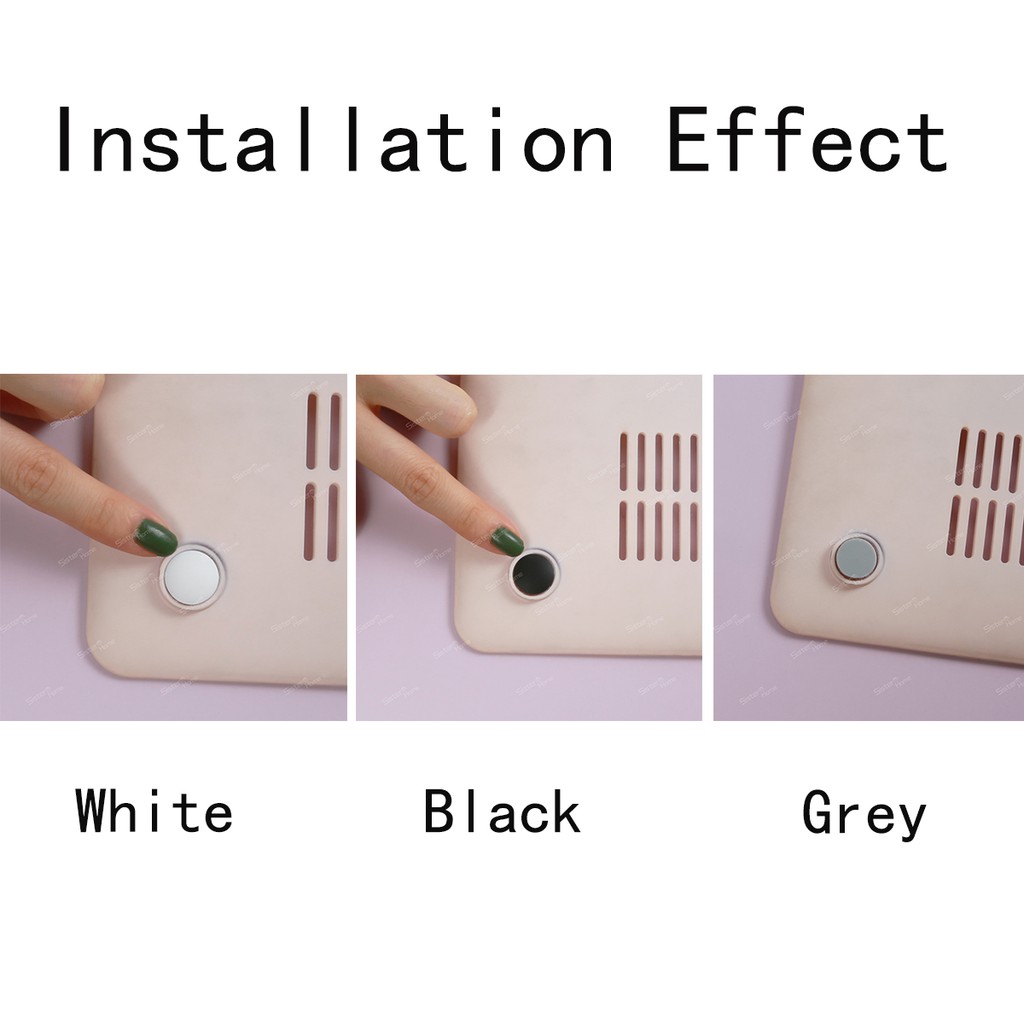 Macbook protective shell foot pad Replaceable broken foot pad Non-slip non-slip 15mm silicone foot pad Macbook universal rubber pad. 