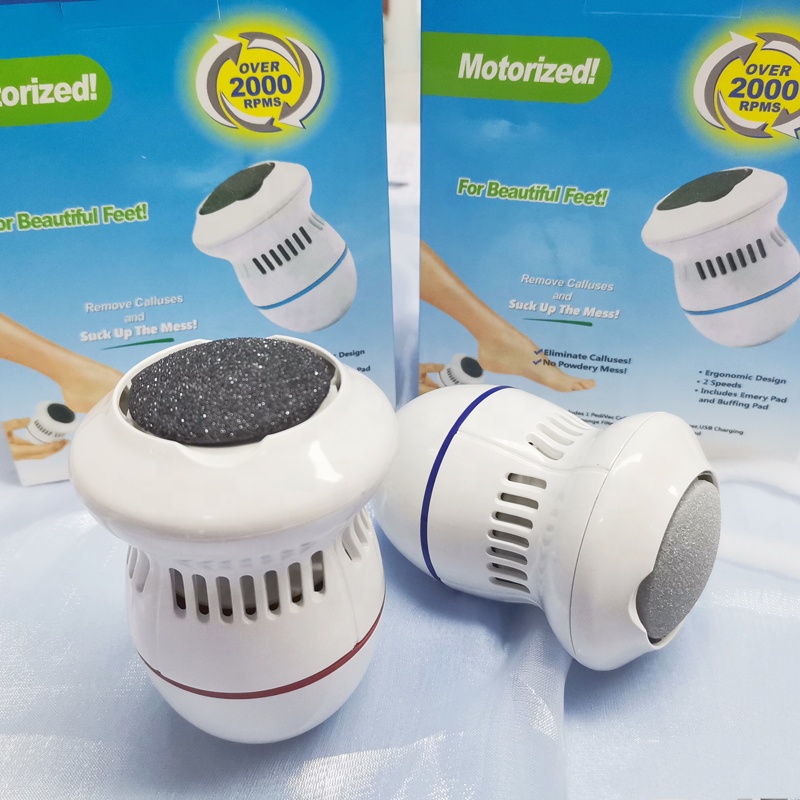 Electric Foot Grinder Pedicure Tools Callus Remover Foot Care Tool Remover Absorbing Machine Dead Skin Foot Polisher Trimmer. 