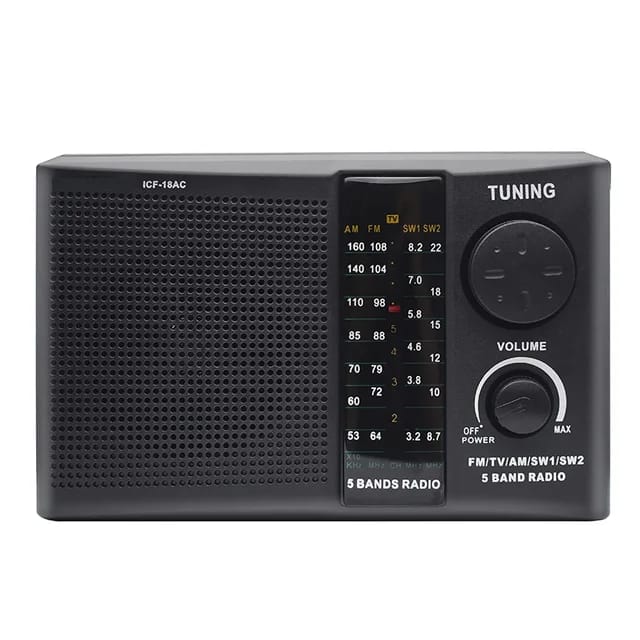 YG-FQ25URT fm radio Support TF/USB Rechargeable & UM-1 battery Mini Radio Handheld Balt  FM Radio For The Elderly. 