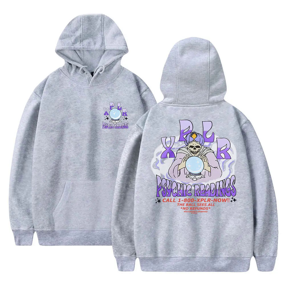 2023 XPLR Psychic Reading Hoodie Sam And Colby Merch Hoodies For Men/Women Street Style Fashion Sweatshirt Long Sleeve Hoodies. 