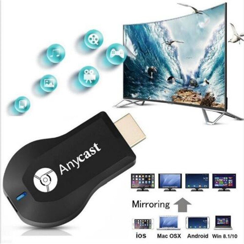 AnyCast M2 Plus WiFi Display Dongle Receiver Airplay Miracast HDMI TV DLNA 1080P. 