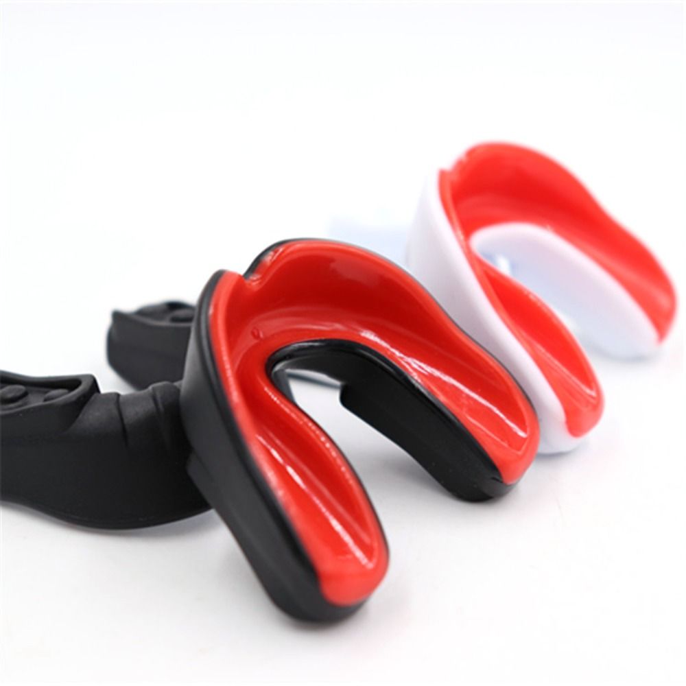 Reusable Anti-Wear Youth Children Karate Boxing With Plastic Case Box Adults Mouthguard Eva Teeth Protector Sports Mouth Guard. 