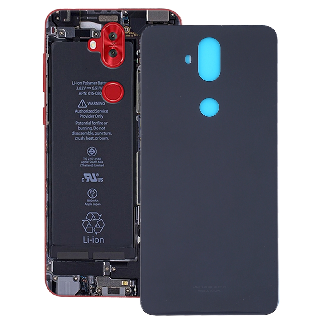 Back Cover for Asus Zenfone 5 Lite / ZC600KL / 5Q / X017DA / S630 / SDM630. 