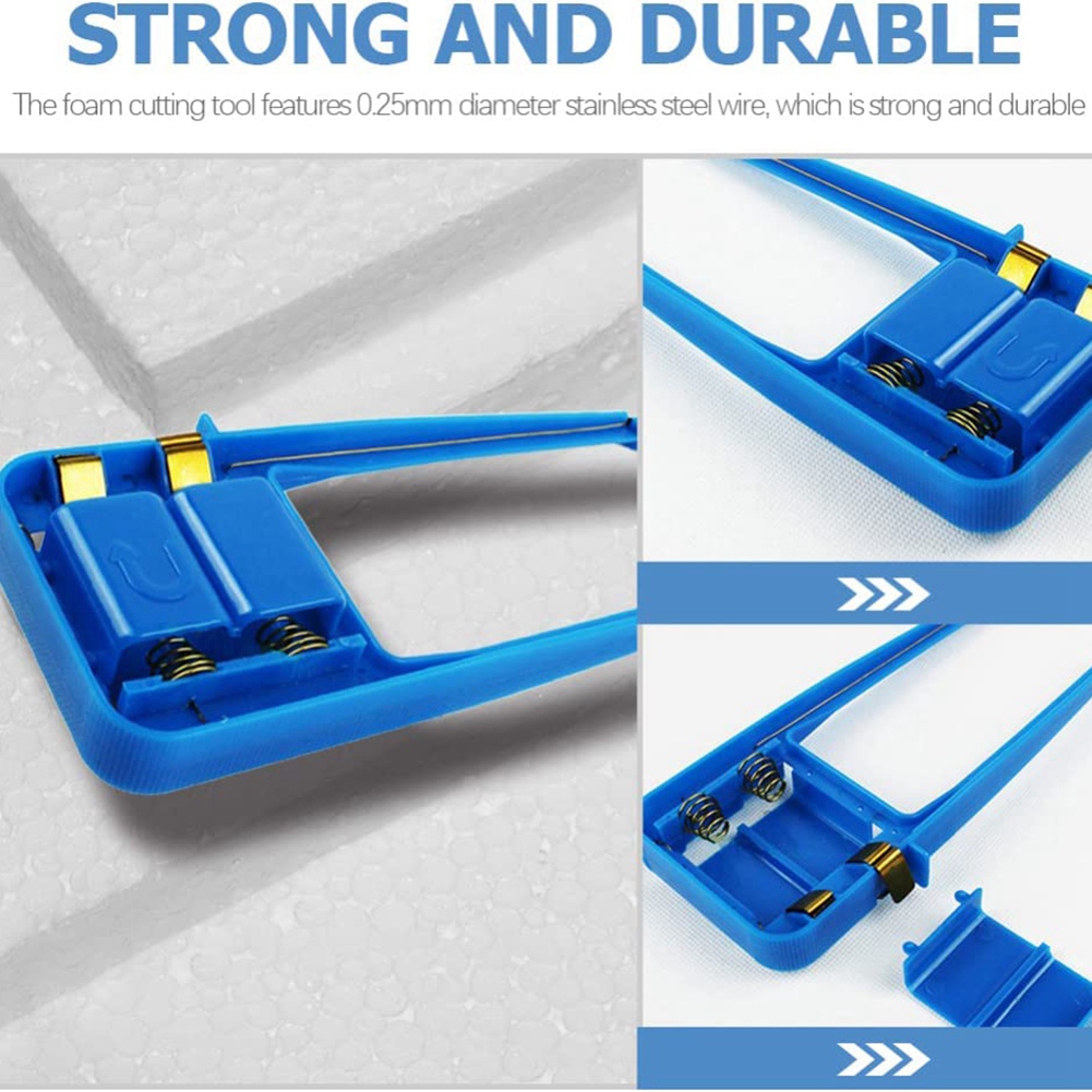 1 Piece Blue Hot Wire Electric Foam Cutter Kit Styrofoam Cutting Tool for DIY Crafts. 
