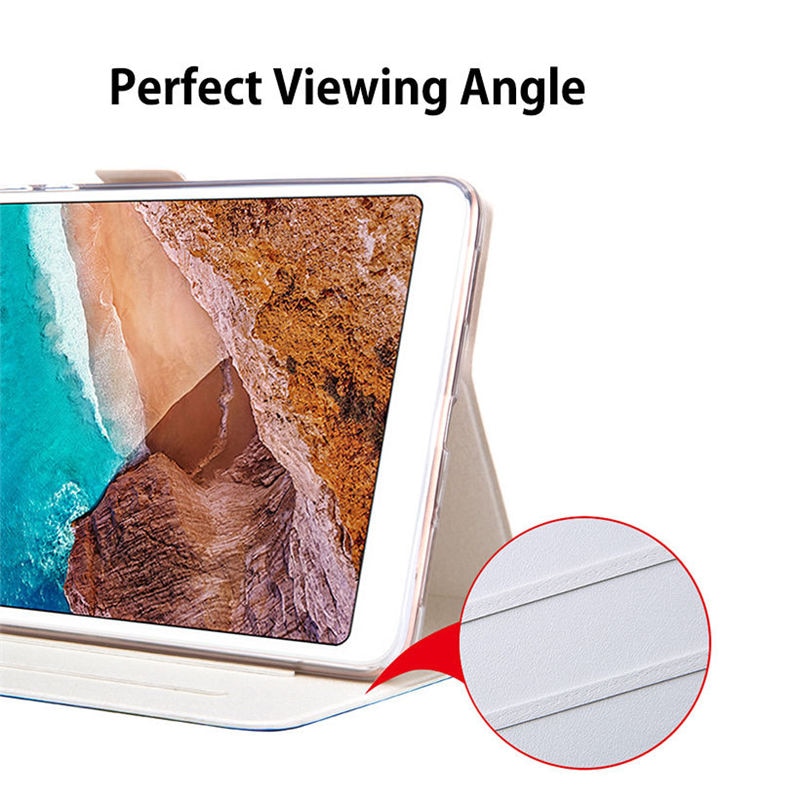 Slim Pu For Xiaomi Mipad 4 Plus Mi Pad 4 Plus 10 1 Smart Cover Funda Tablet Painted Smart Skin Shell Film Stylus Buy Online At Best Prices In Srilanka Daraz Lk