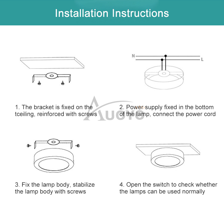 Auoyo LED Aluminum Drop Ceiling Lights Living Room Lighting Ceiling Young Fashion Lights 5W 12W 3000K 4000K 6000K for Indoor Book Rack Lighting. 