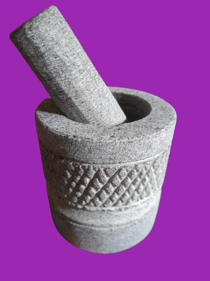 Gal wangediya small size ( ගල් වංගෙඩිය කුඩා ප්‍රමාණය ) Mortar and pestle small. 