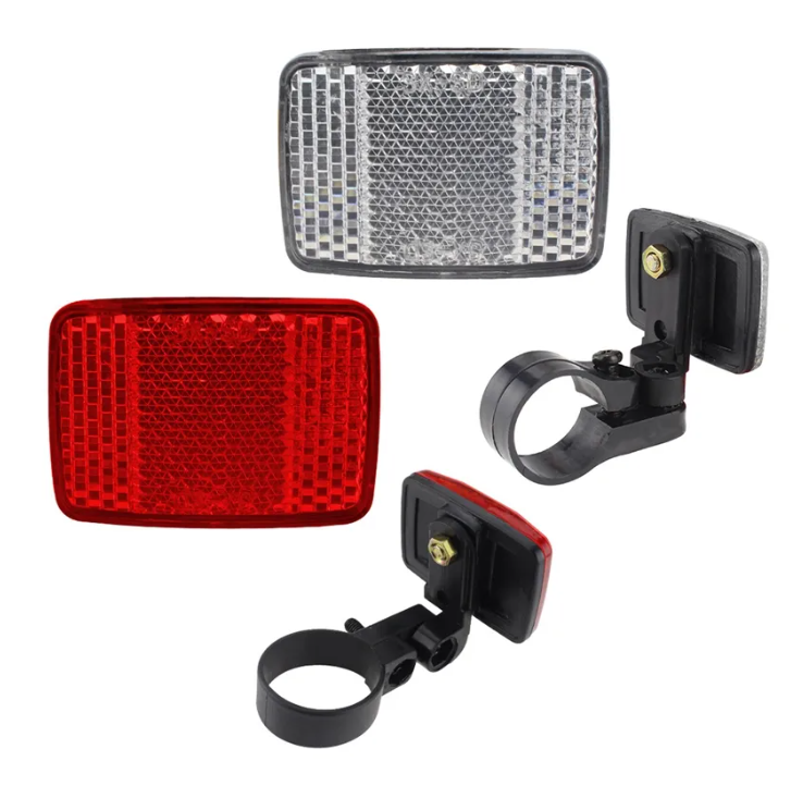 Bicycle Front and Rear Light Reflector, Safe Night Rides Daraz.lk