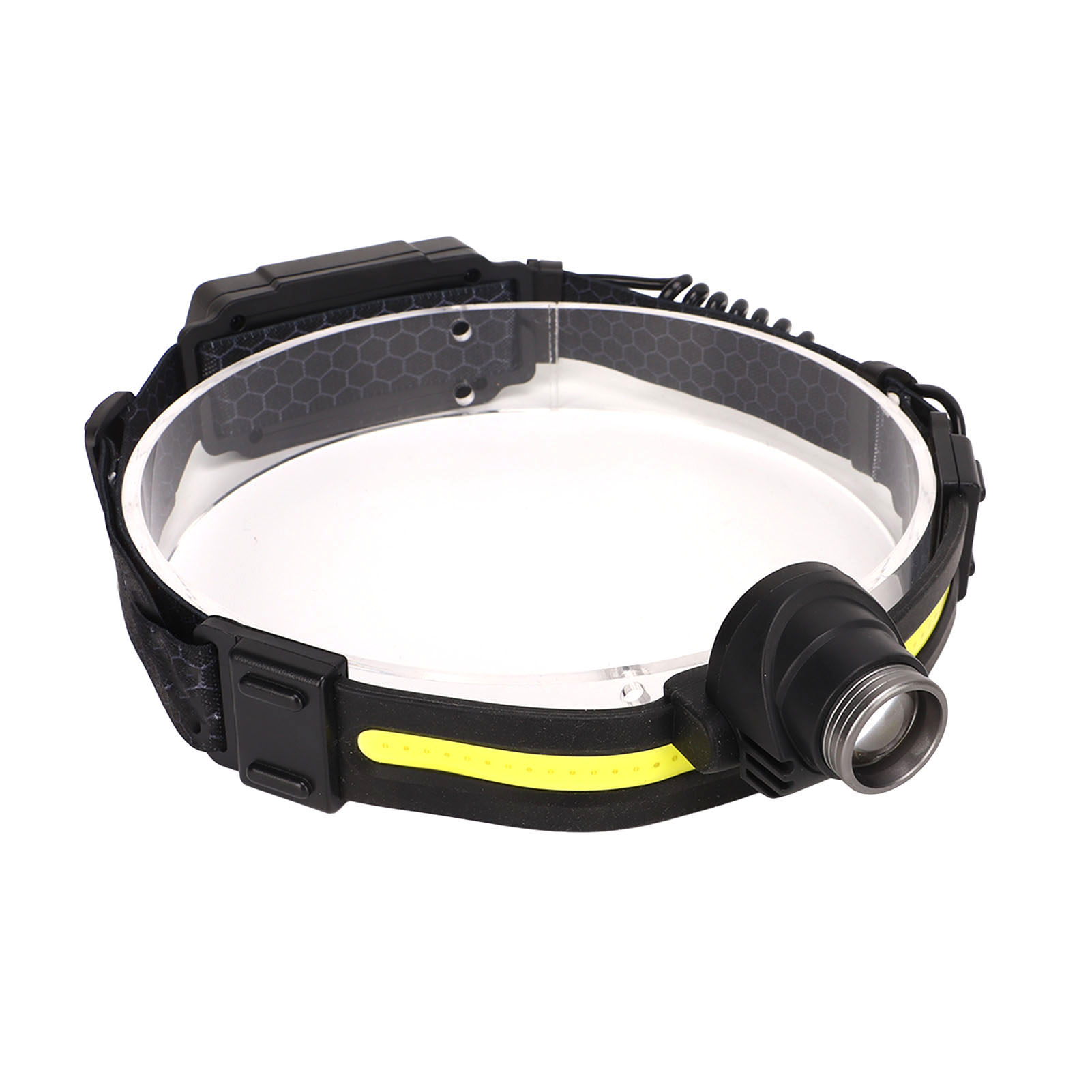 LED Headlamp, XPG Sensing Compact COB Headband Light for Fishing. 