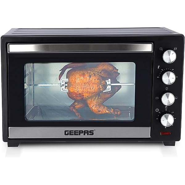 Geepas 45L Electric Kitchen Oven Powerful 2000W
