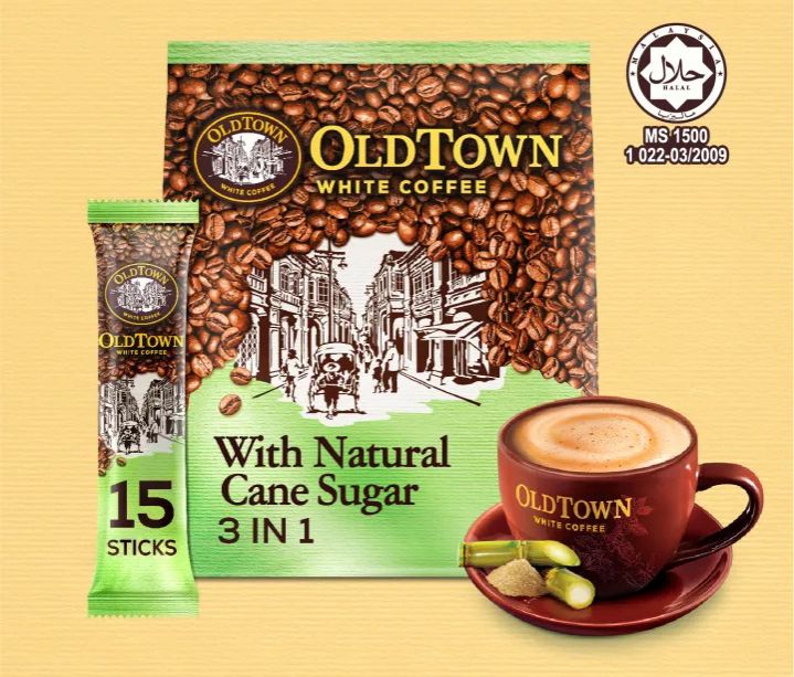 OLDTOWN White Coffee All Flavors. 
