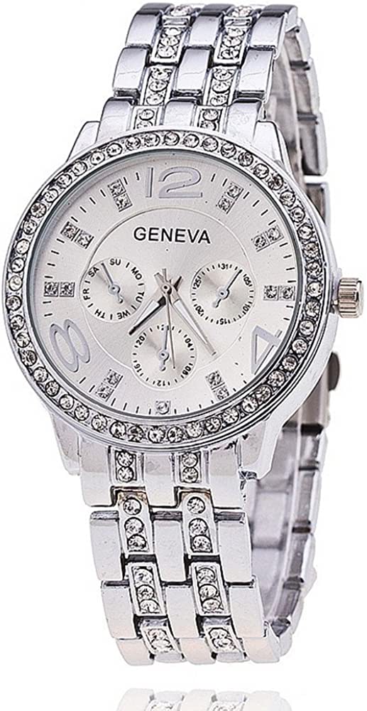 Geneva Ladies Women Girls Casual Party Fashionable Wrist Watch Daraz.lk