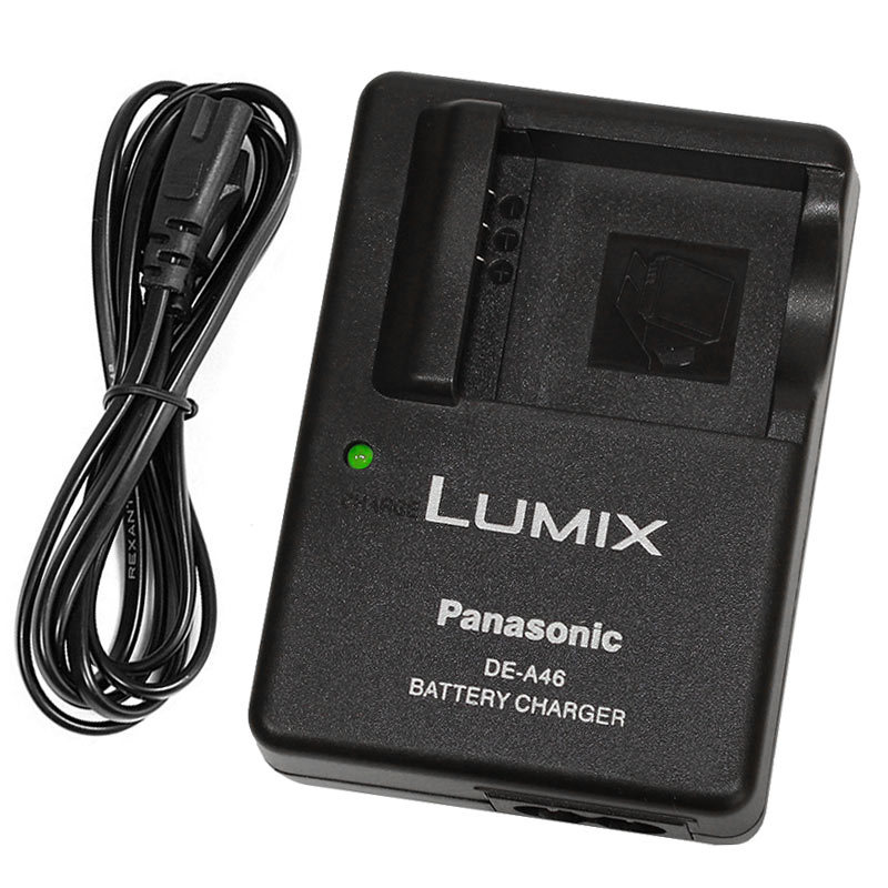 DE-A46B Battery Charger for CGA-S007 Panasonic Lumix DMC-TZ1 DMC-TZ1 DMC-TZ2 DMC-TZ3 DMC-TZ4 DMC-TZ5 DMC-TZ11 DMC-TZ15 DMC-TZ50