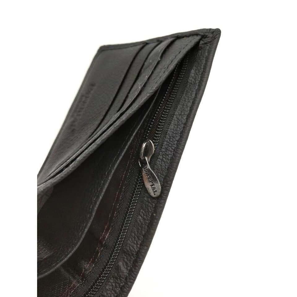 Original High Quality Imperial Horse Men's Genuine Leather Wallet Dompet Lelaki. 