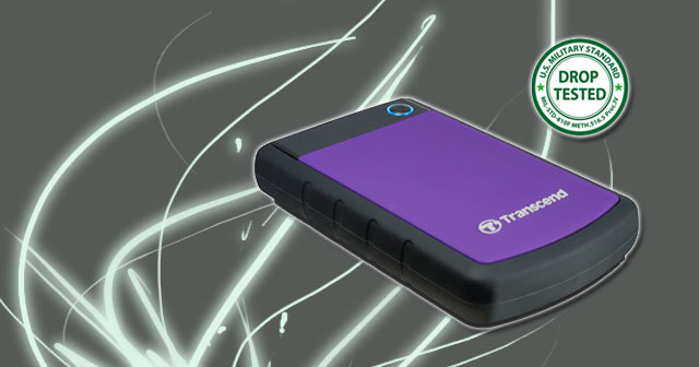Transcend External Hard Disk 4TB – STOREJET® 25H3 Portable Hard Disk. 