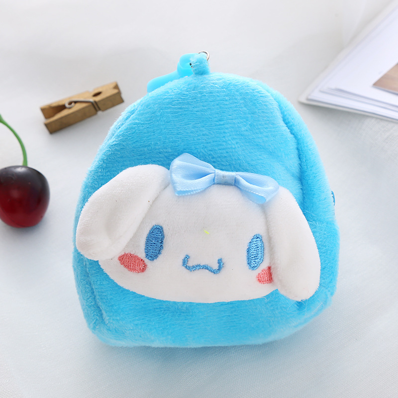 Sanrio Kawaii Cinnamoroll Plush Bag My Melody Anime Dog Kuromi